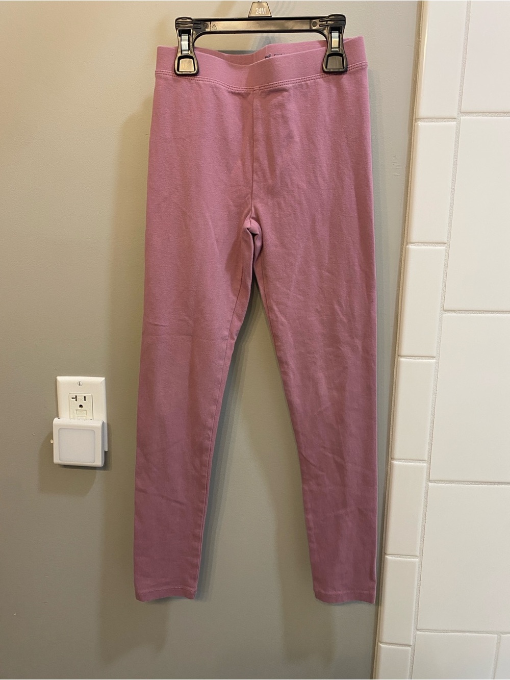 Crewcuts Mauve Pink Stretch Leggings / Size 8 / VGUC